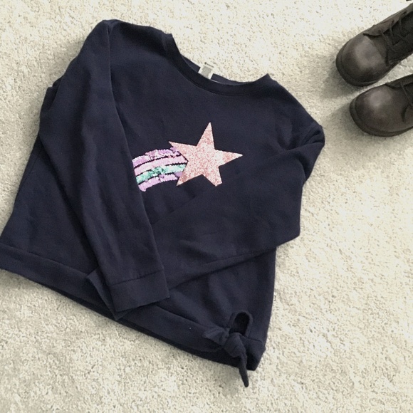 Girl’s Shooting Star Sweatshirt - Picture 1 of 2